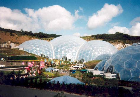 the eden project cornwall				